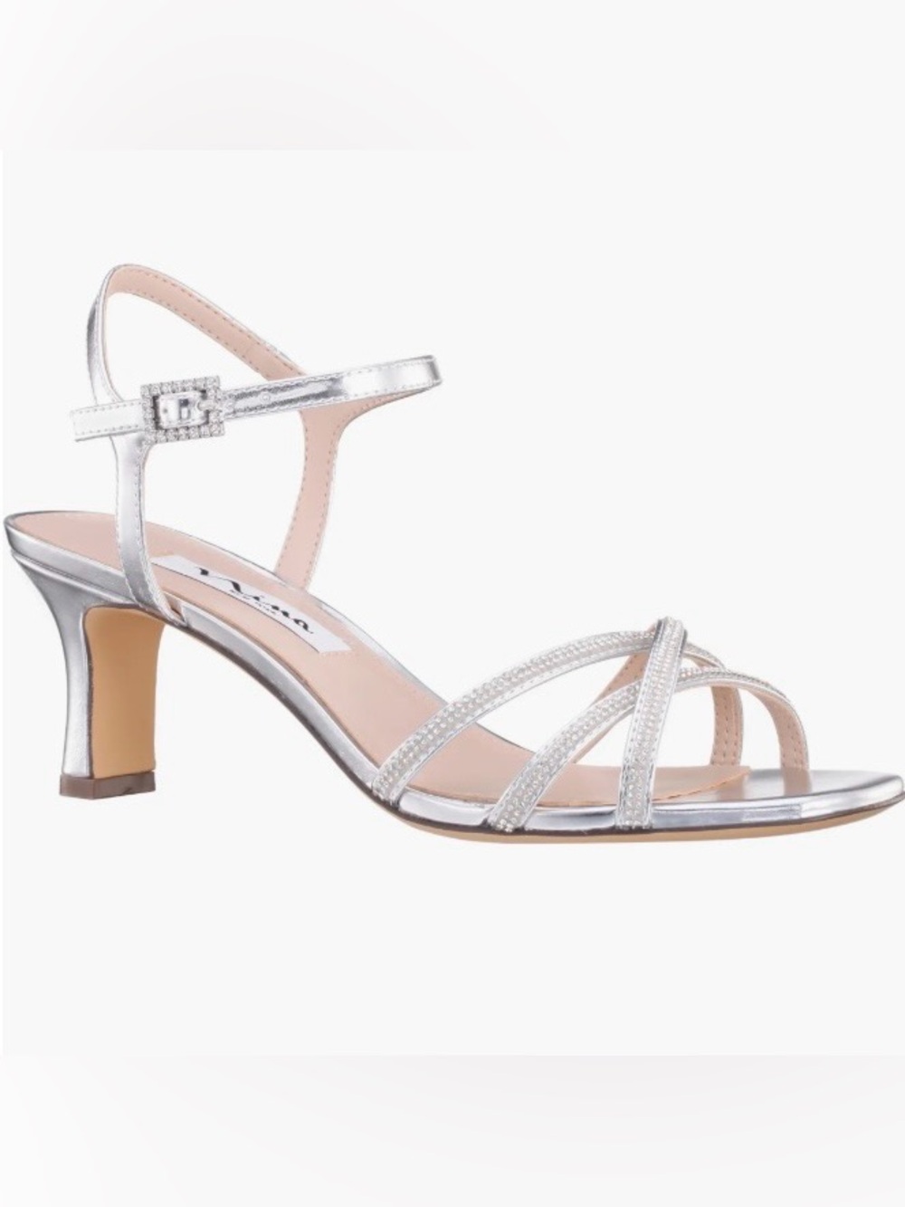 NINA Bobby Embellished Ankle Strap
Sandal (Women) Women 6.5‎ M